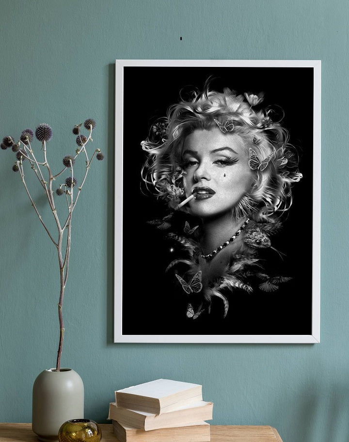 Marilyn Monroe Wooden Framed Wall Art