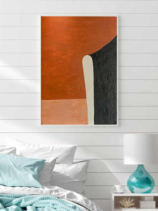 Canvas Drawing Wooden Framed Wall Art