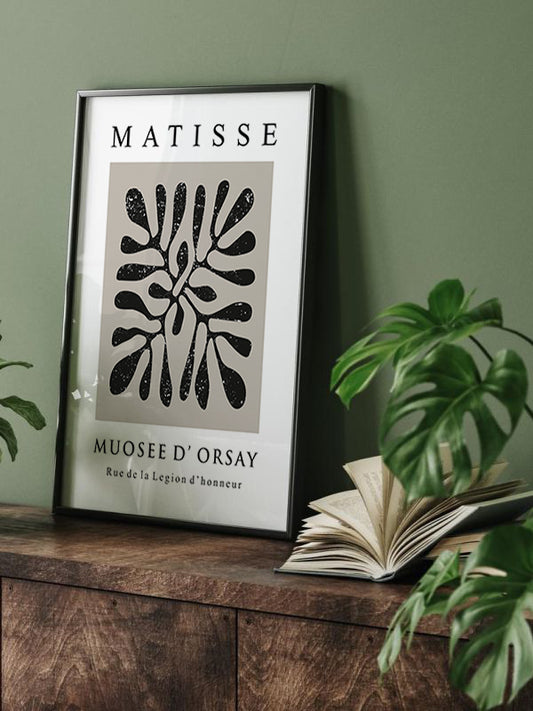 Matisse Art Wooden Framed Wall Art