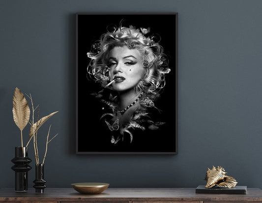 Marilyn Monroe Wooden Framed Wall Art