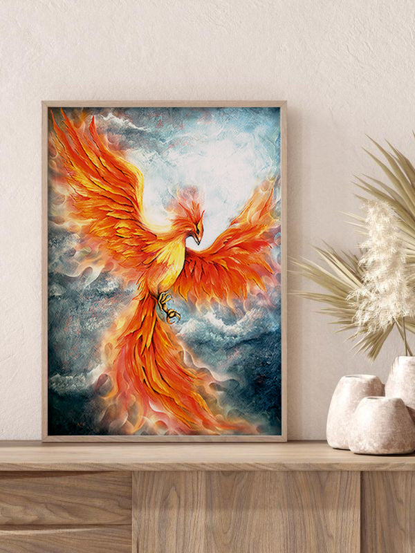 Magnificent Bird Wooden Framed Wall Art