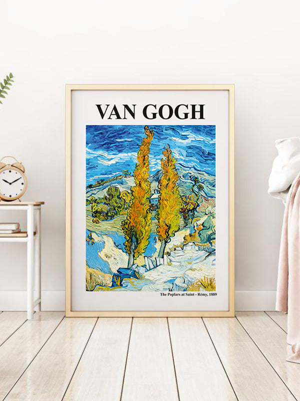 Van Gogh Wooden Framed Wall Art