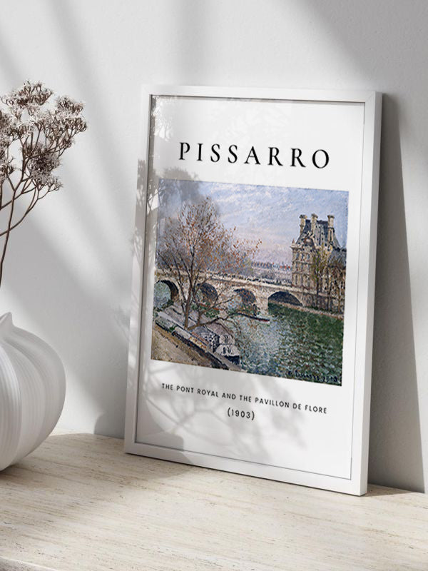 pissarro Design Wooden Framed Wall Art